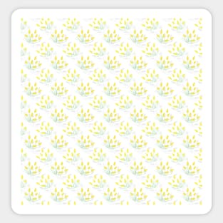 Yellow tulip sketch #2 Sticker